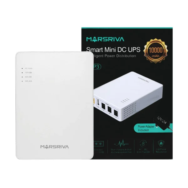 Mini UPS CDP Marsriva KP3-10000MAH